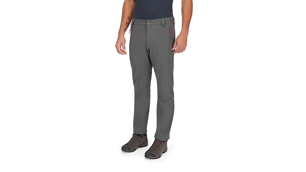 Rab Incline Pants - Mens, Graphene, 32 Regular Leg, QFV-01-GRH-32-RG