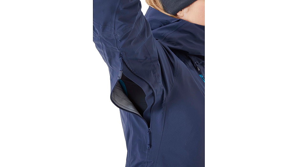 Rab Khroma Cirque Jacket - Womens, Deep Ink, Extra Small, QWH-12-DIK-08