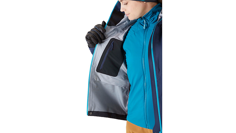 Rab Khroma Cirque Jacket - Womens, Deep Ink, Extra Small, QWH-12-DIK-08