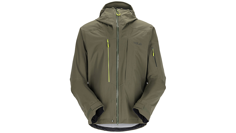 Rab Khroma Kinetic Jacket - Mens, Army, Medium, QWH-38-ARM-MED