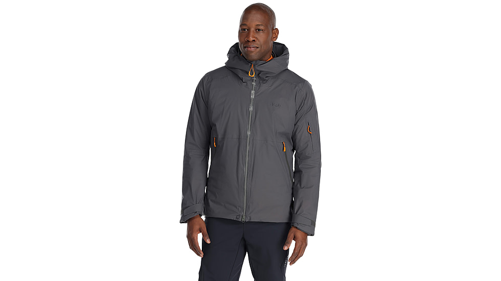 Rab Khroma Transpose Jacket - Mens, Graphene, Medium, QIP-05-GRH-MED