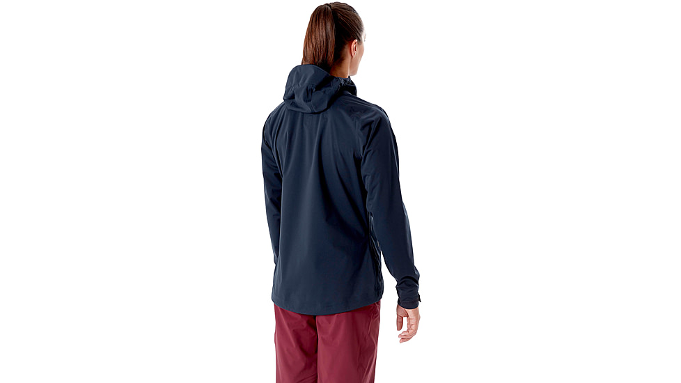 Rab Kinetic 2.0 Jacket - Womens, Beluga, 8, QWG-75-BE-08