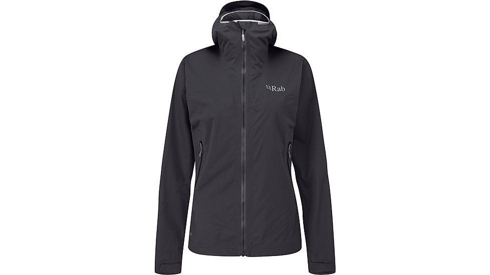 Rab Kinetic 2.0 Jacket - Womens, Beluga, 8, QWG-75-BE-08