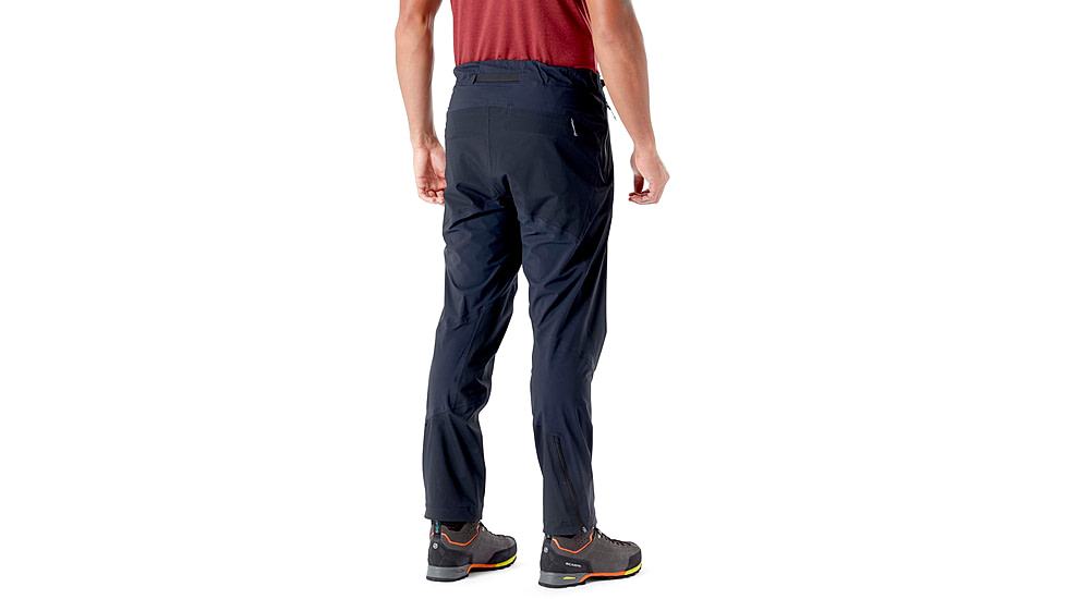 Rab Kinetic Alpine 2.0 Pants - Mens, Black, 34, Long, QWG-71-BL-L-XL