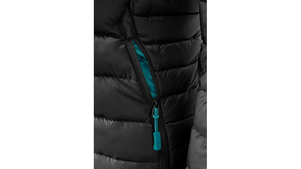 Rab Microlight Alpine Jacket - Women's, 8 UK, Black, QDB-13-BL-08