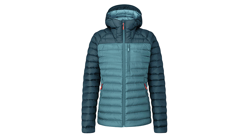 Rab Microlight Alpine Jacket - Women's, 8 UK, Orion Blue/Citadel, QDB-13-OBC-08