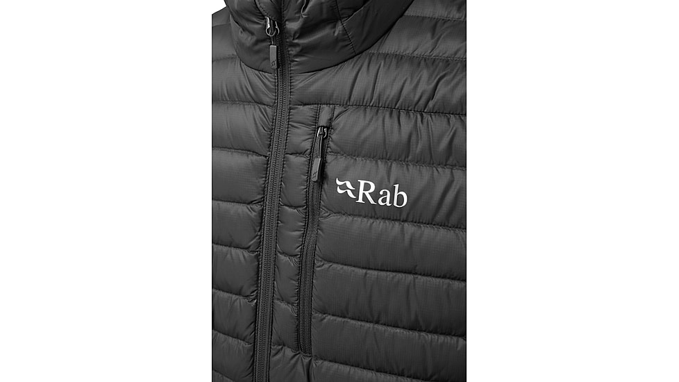 Rab Microlight Jacket - Mens, Black, Large, QDB-16-BL-L