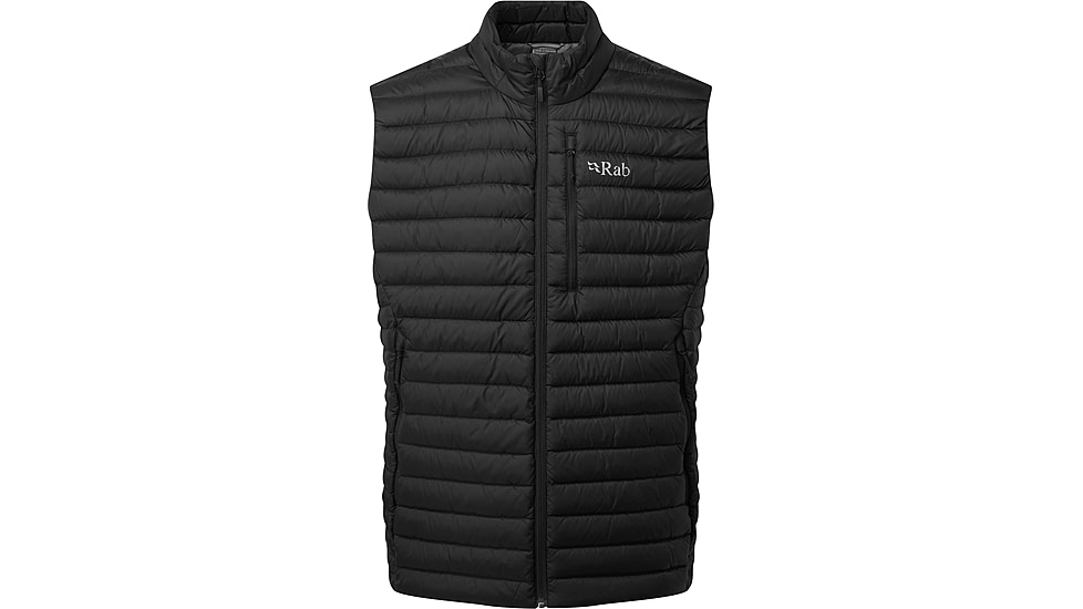 Rab Microlight Vest - Mens, Black, Small, QDB-18-BL-S