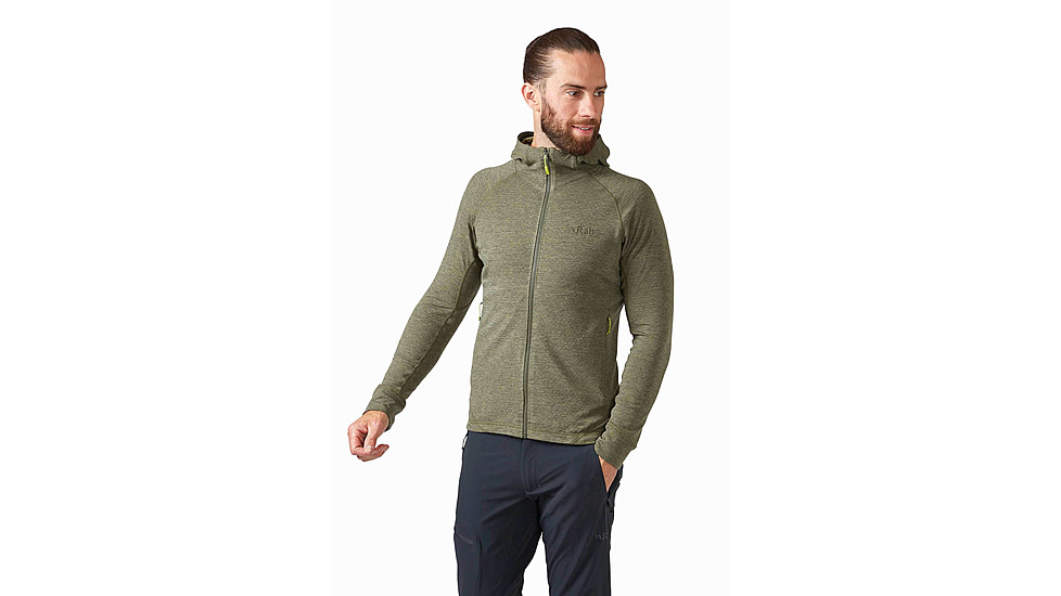 Rab Nexus Hoody - Mens, Light Khaki, Extra Large, QFF-70-LKH-XLG