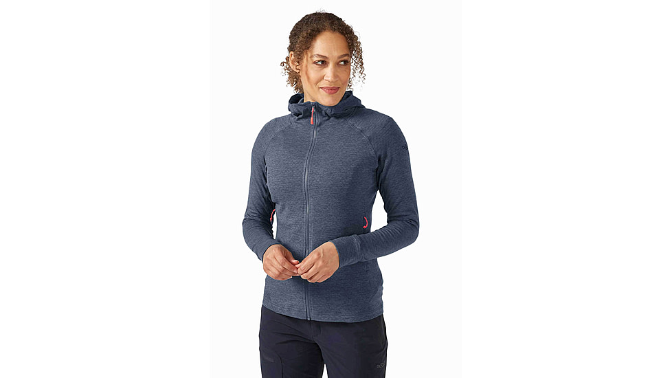 Rab Nexus Hoody - Womens, Steel, 16, QFF-71-STE-16
