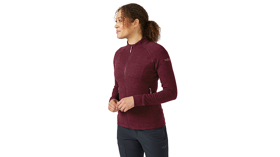 Rab Nexus Jacket - Womens, Deep Heather, 14, QFF-73-DEH-14