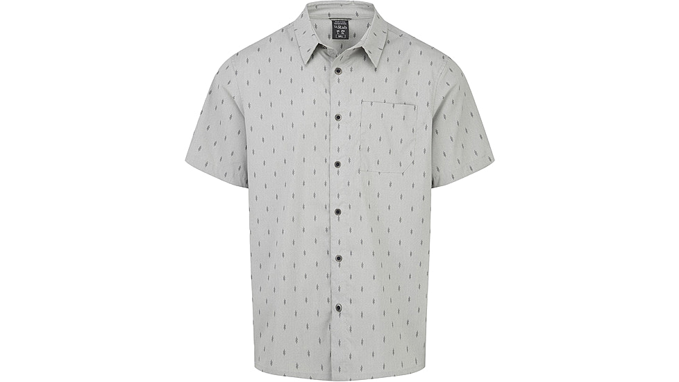 Rab Offgrid Shirt - Mens, Light Zinc, Extra Large, QCB-98-LZN-XLG