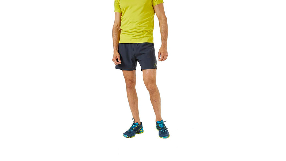 Rab Talus Active Shorts - Mens, Ebony, 36, 7 in, QFV-13-EBN-36-07