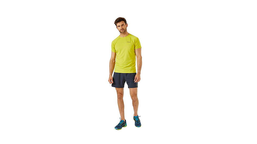 Rab Talus Active Shorts - Mens, Ebony, 36, 7 in, QFV-13-EBN-36-07