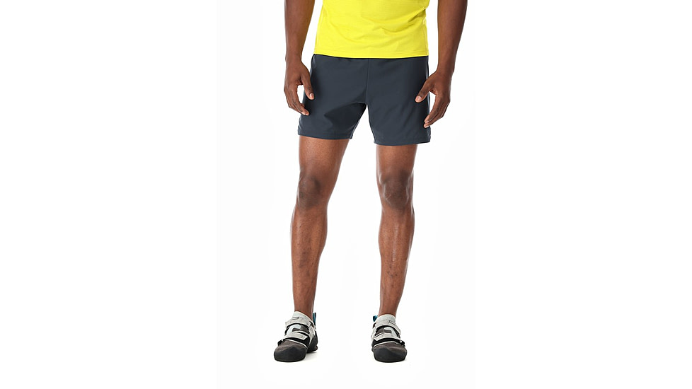 Rab Talus Active Shorts - Mens, Ebony, 36, 7 in, QFV-13-EBN-36-07
