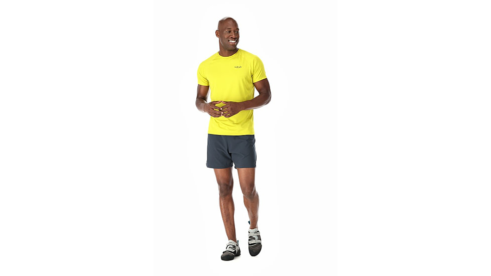 Rab Talus Active Shorts - Mens, Ebony, 36, 7 in, QFV-13-EBN-36-07