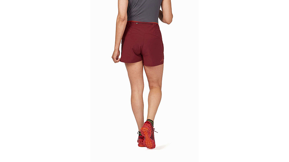 Rab Talus Active Shorts - Womens, Deep Heather, 10, QFV-14-DEH-10-04