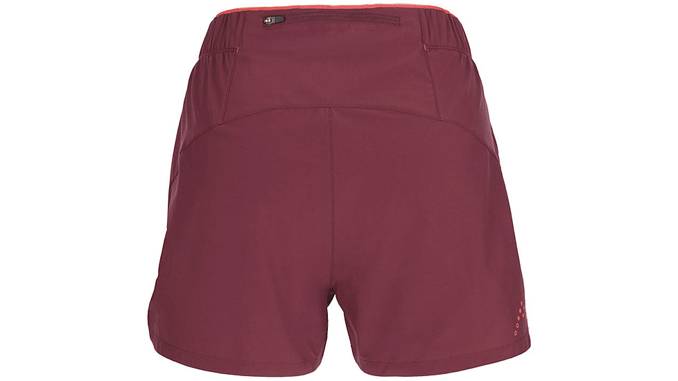 Rab Talus Active Shorts - Womens, Deep Heather, 10, QFV-14-DEH-10-04
