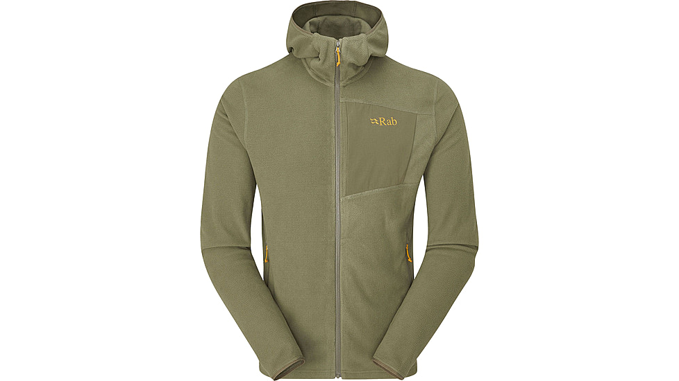 Rab Tecton Hoody - Mens, Light Khaki, Medium, QFG-01-LKH-MED