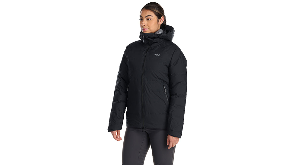 Rab Valiance Jacket - Womens, Black, Medium, QDB-50-BLK-12