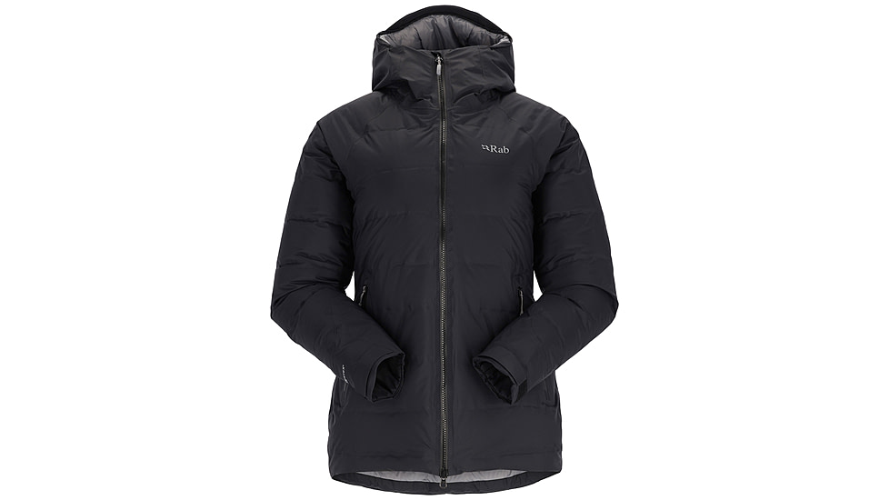 Rab Valiance Jacket - Womens, Black, Medium, QDB-50-BLK-12