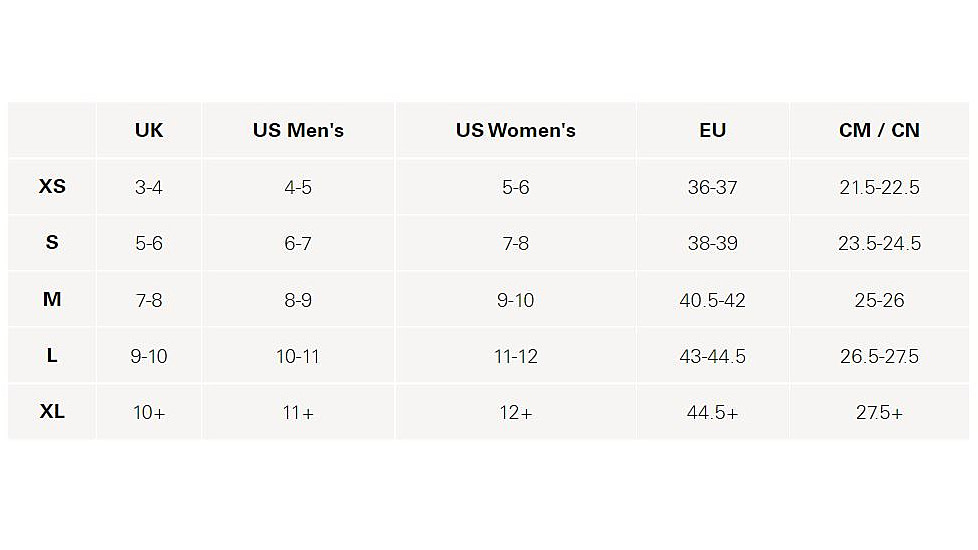 Rab Vapour Barrier Socks, Black, Extra Large, QED-19-BLK-XL