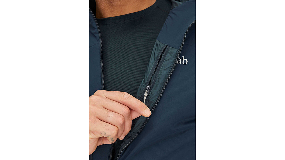 Rab Xenair Alpine Light Jacket - Mens, Tempest Blue, Medium, QIP-17-TMB-MED