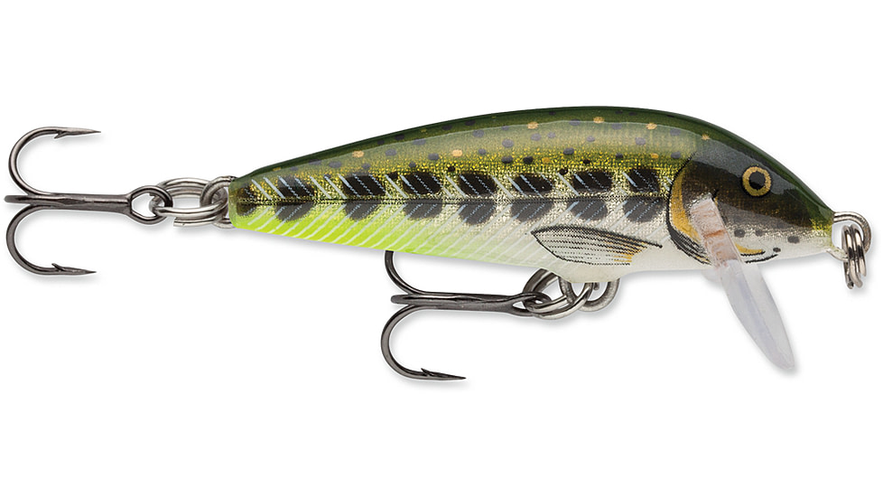 Rapala CountDown 03 Lure, Olive Green Muddler, CD03OGMD