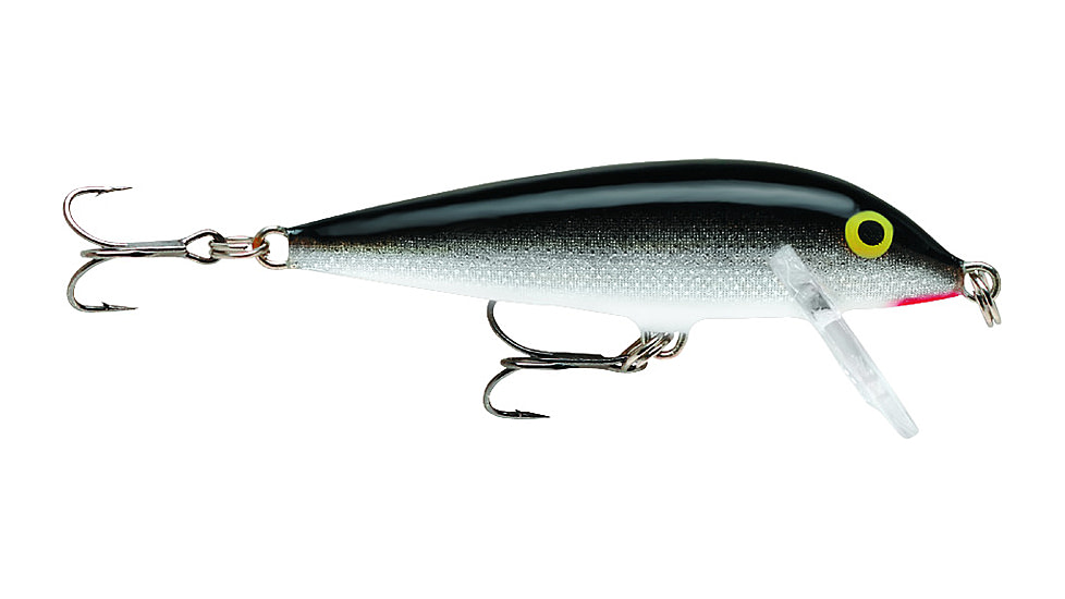 Rapala Countdown Lure, Sinking, Silver, 4 3/8in, 9/16oz, CD11S