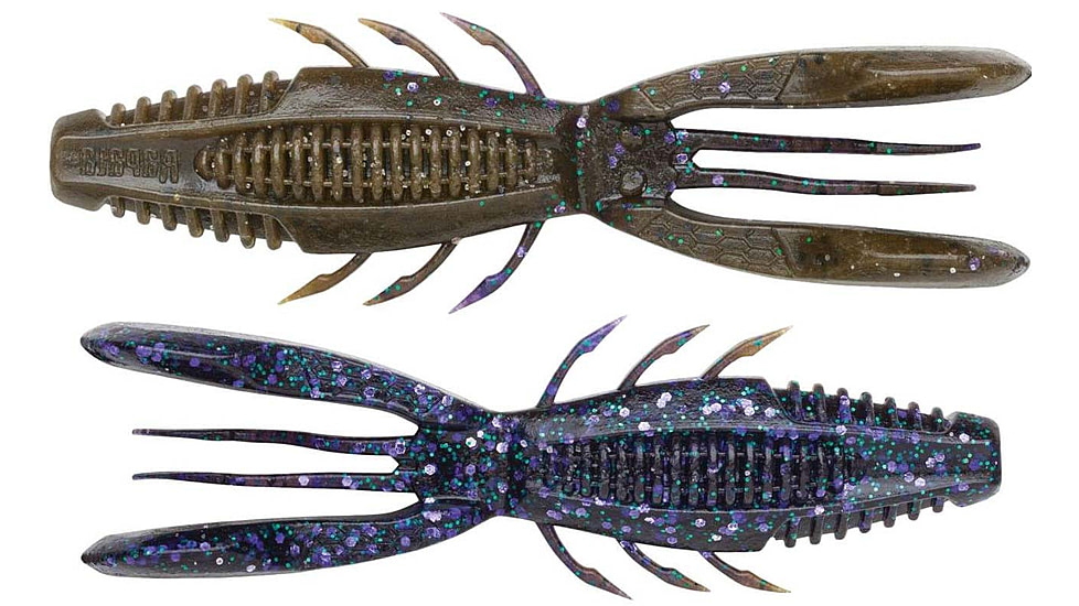 Rapala CrushCity Bronco Bug, 6 Pack, Bama Bug, 4in, CCBRB4BBG