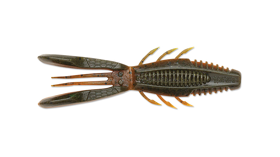 Rapala CrushCity Bronco Bug, 6 Pack, Bama Craw, 4in, CCBRB4BCR