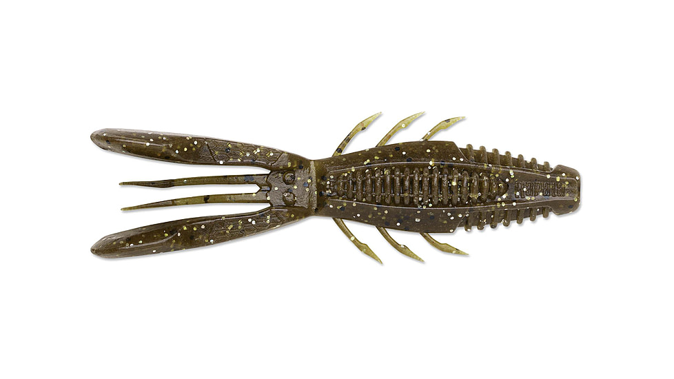 Rapala CrushCity Bronco Bug, 6 Pack, Green Pumpkin Magic, 4in, CCBRB4GPM