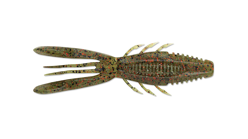 Rapala CrushCity Bronco Bug, 6 Pack, Watermelon Red, 4in, CCBRB4WMR