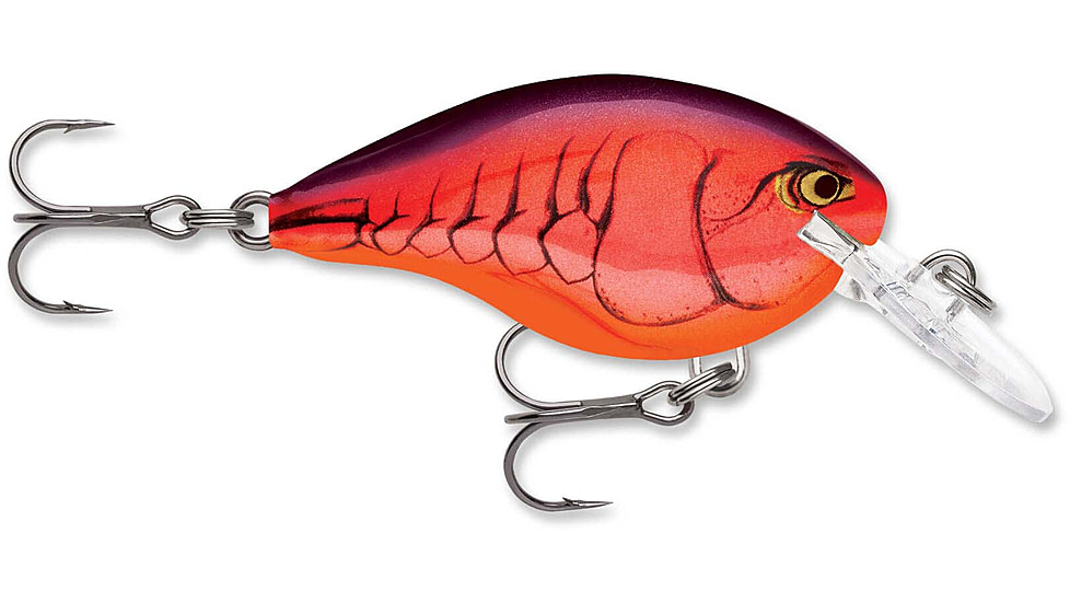 Rapala Dives To 04 Crankbait 2ft, 5/16oz, Demon, DT04DMN