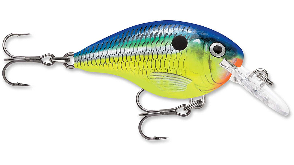 Rapala Dives To 04 Crankbait 2ft, 5/16oz, Parrot, DT04PRT