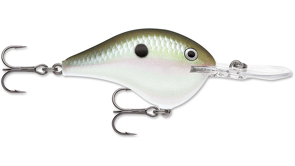 Rapala Dives-To 10 Lure, Green Gizzard Shad, DT10GGSD