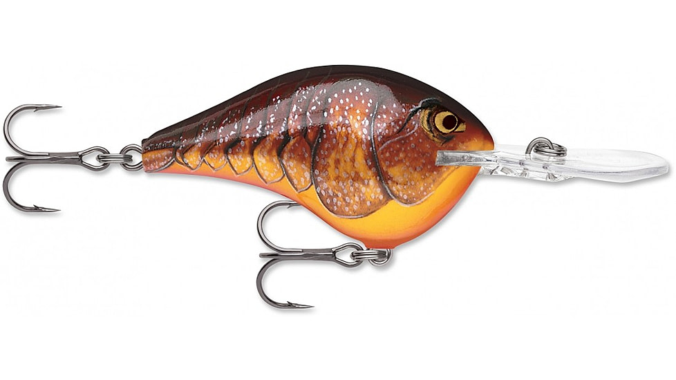 Rapala Dives-To 12 Jig, Dark Brown Crawdad, DT12DCW