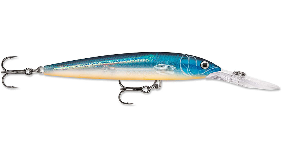 Rapala Down Deep Husky Jerk 10 Lure, Blue Ghost, DHJ10BGH