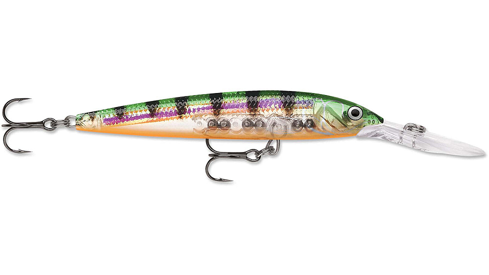 Rapala Down Deep Husky Jerk 10 Lure, Glass Perch, DHJ10GP