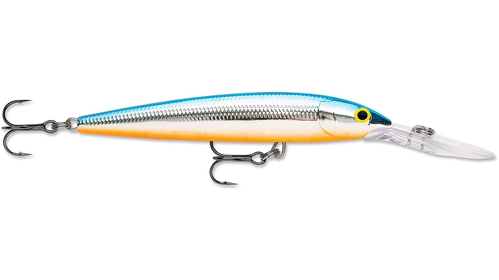Rapala Down Deep Husky Jerk 10 Lure, Silver Blue, DHJ10SB
