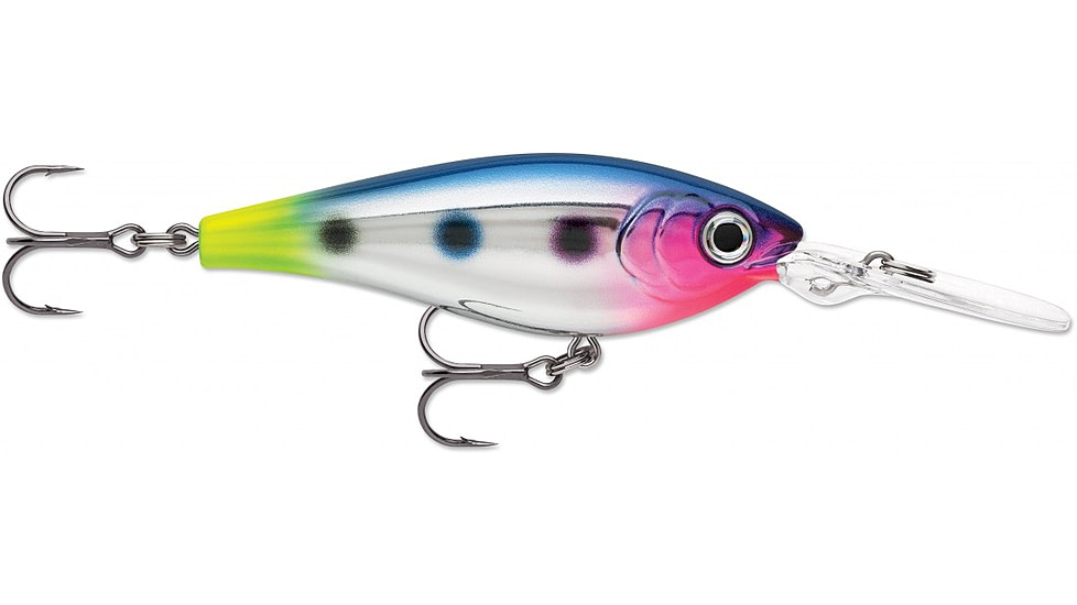Rapala Harvest Shad 5 Jig, Chrome Blue Hot Tail, HVSD05CHBHT