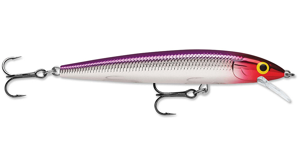 Rapala Husky Jerk 06 Lure, Purple Clown, HJ06PRCL
