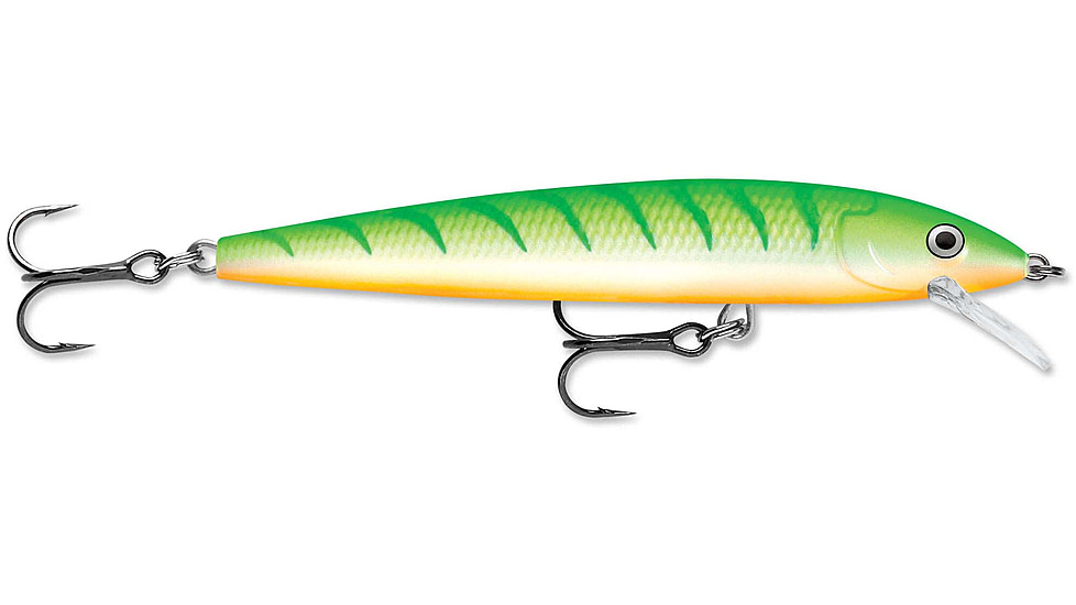 Rapala Husky Jerk 08 Lure, Green Tiger UV, HJ08GTU