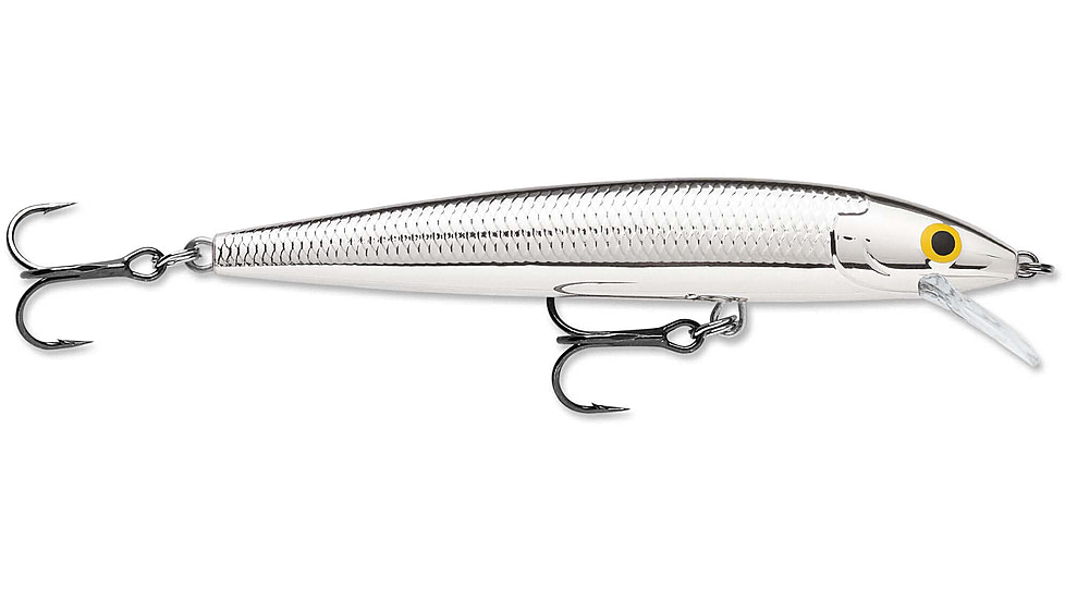 Rapala Husky Jerk 10 Lure, Pure Chrome, HJ10PCH