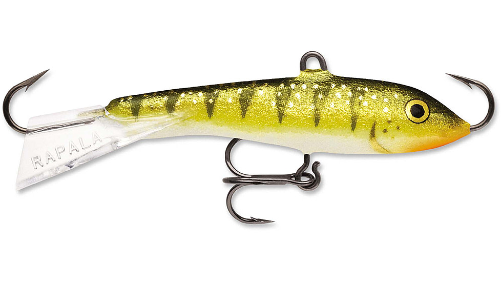 Rapala Jigging Rap 05 Lure, Glow Yellow Perch, W5GYP