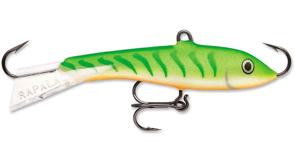 Rapala Jigging Rap 05 Lure, Green Tiger UV, W5GTU