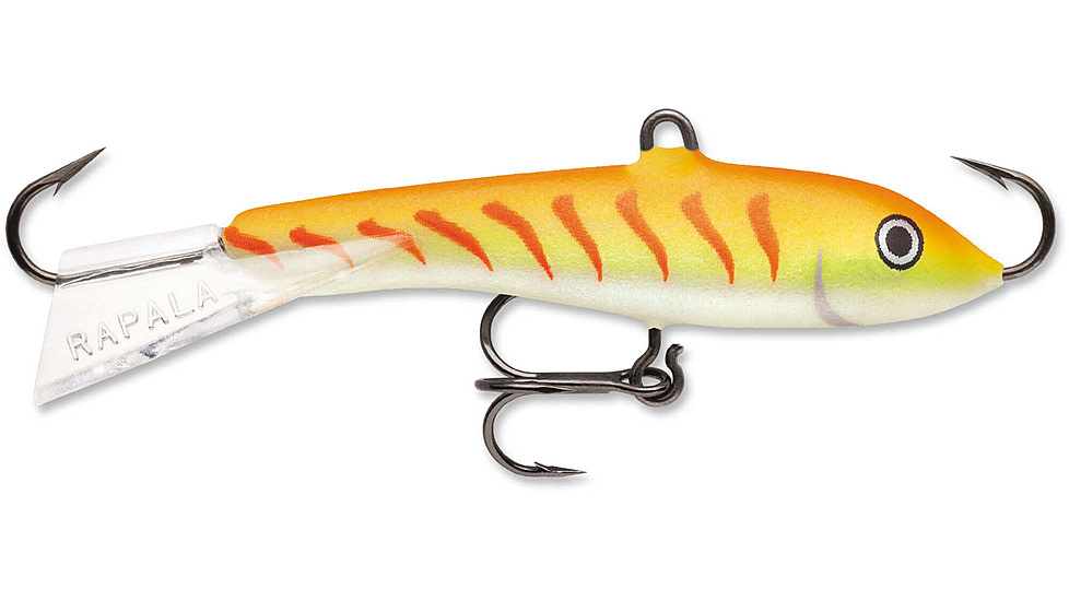 Rapala Jigging Rap 05 Lure, Orange Tiger UV, W5OTU