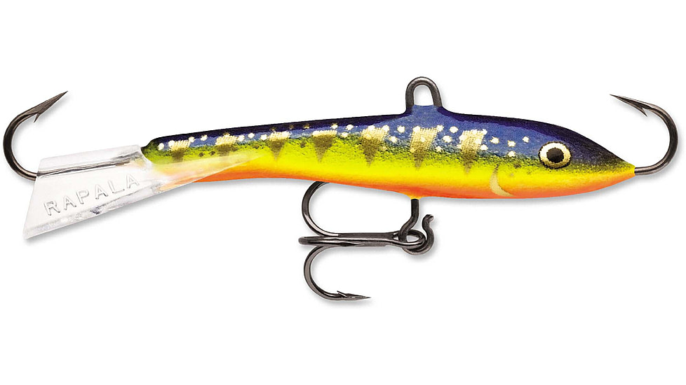 Rapala Jigging Rap 09 Lure, Glow Hot Perch, W9GHP
