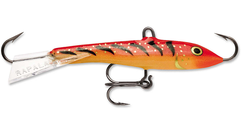 Rapala Jigging Rap 09 Lure, Glow Red Tiger, W9GRT