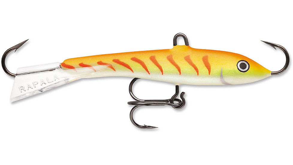 Rapala Jigging Rap 09 Lure, Orange Tiger UV, W9OTU